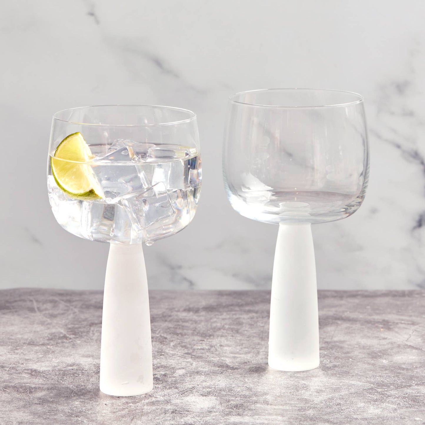 Set of 2 Oslo Gin Glasses Frost