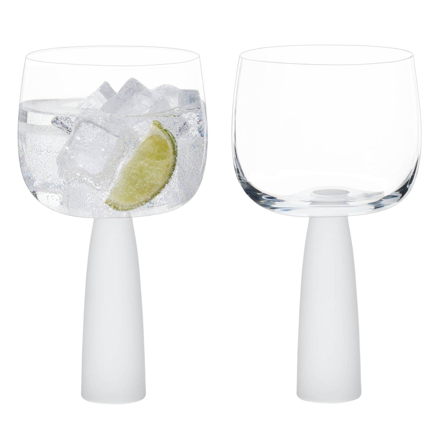 Set of 2 Oslo Gin Glasses Frost