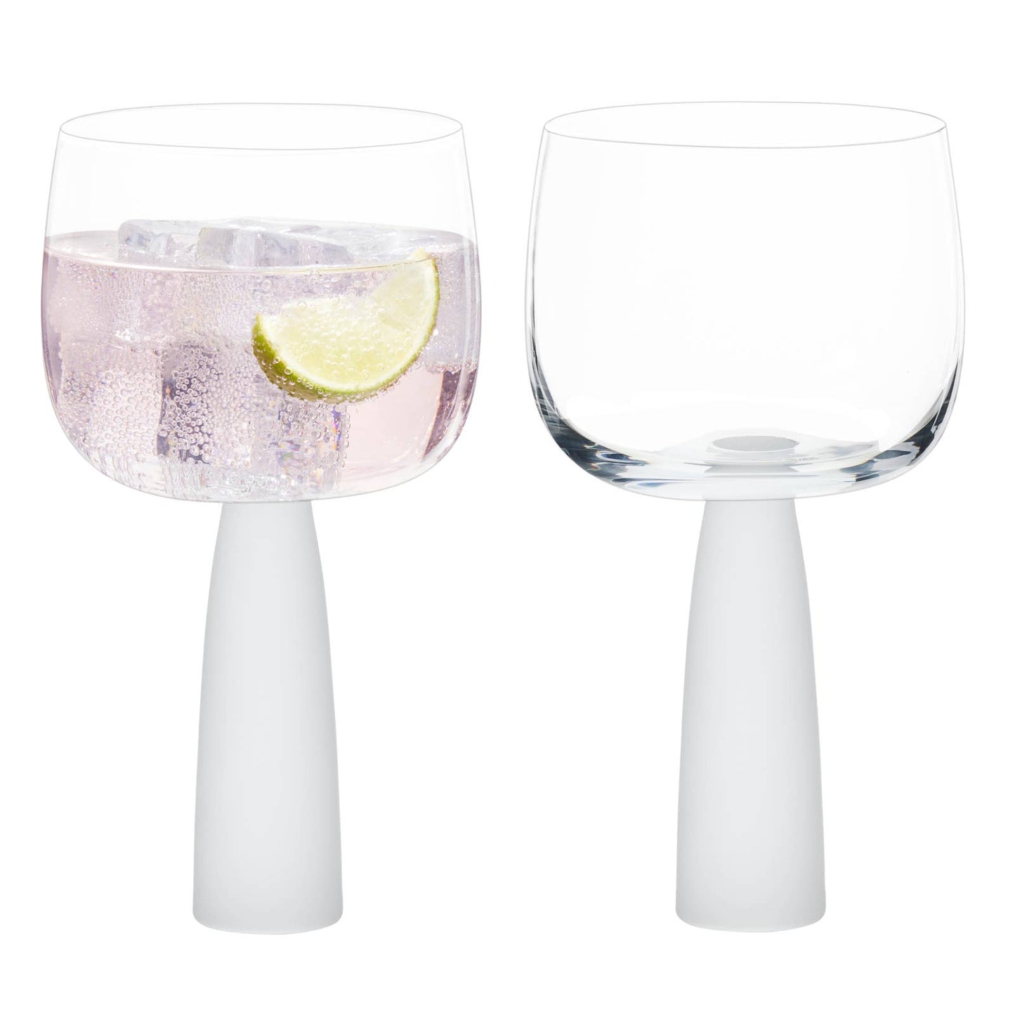 Set of 2 Oslo Gin Glasses Frost