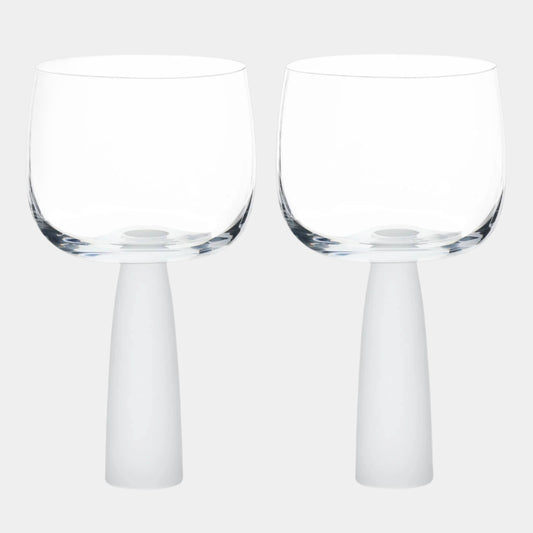 Set of 2 Oslo Gin Glasses Frost