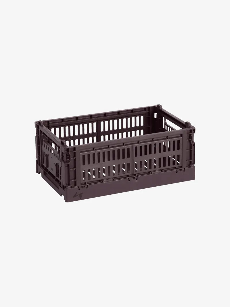 HAY Colour Crate-Small-Bordeaux