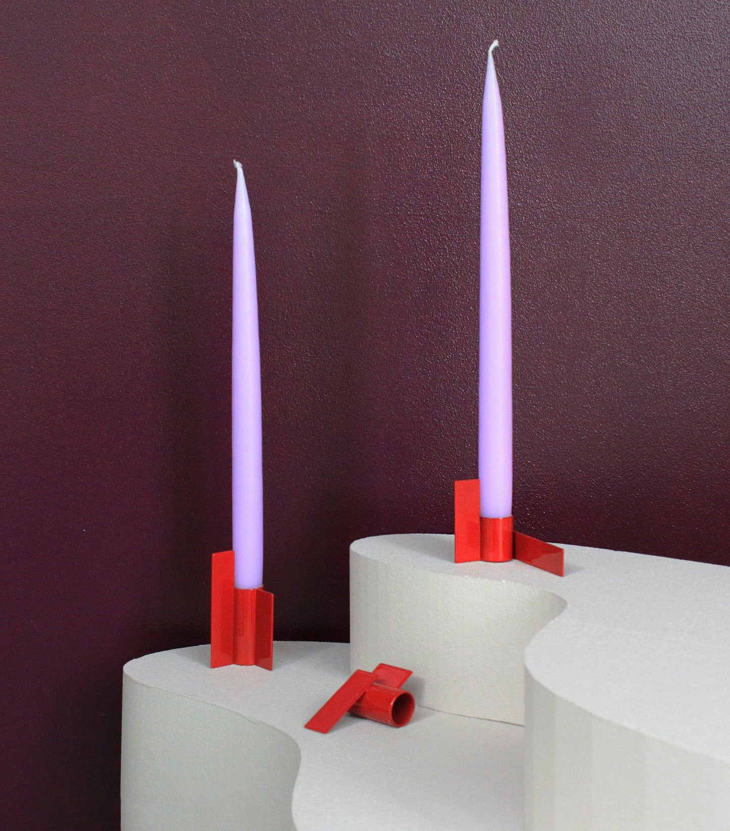 Icon candlestick 02, red