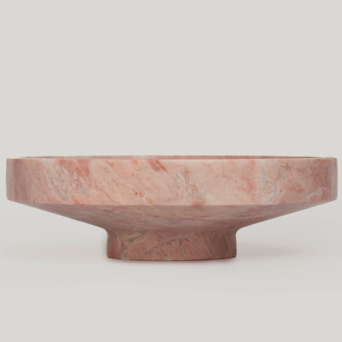 PINK MARBLE NARROW BOWL