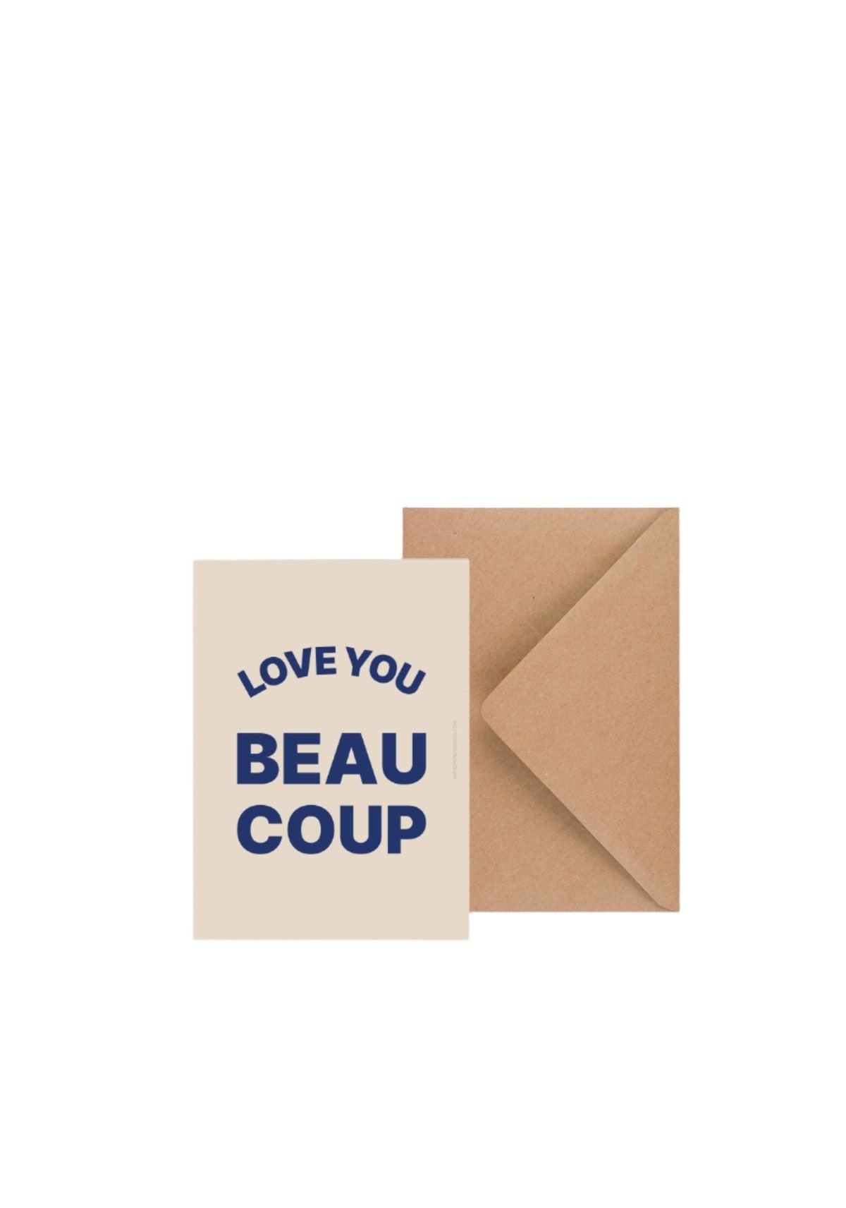 Greeting Card - Love you a lot