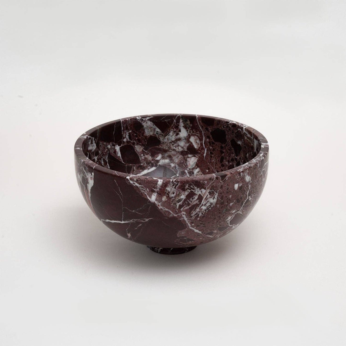 ROSSO LEVANTO MARBLE FRUIT BOWL