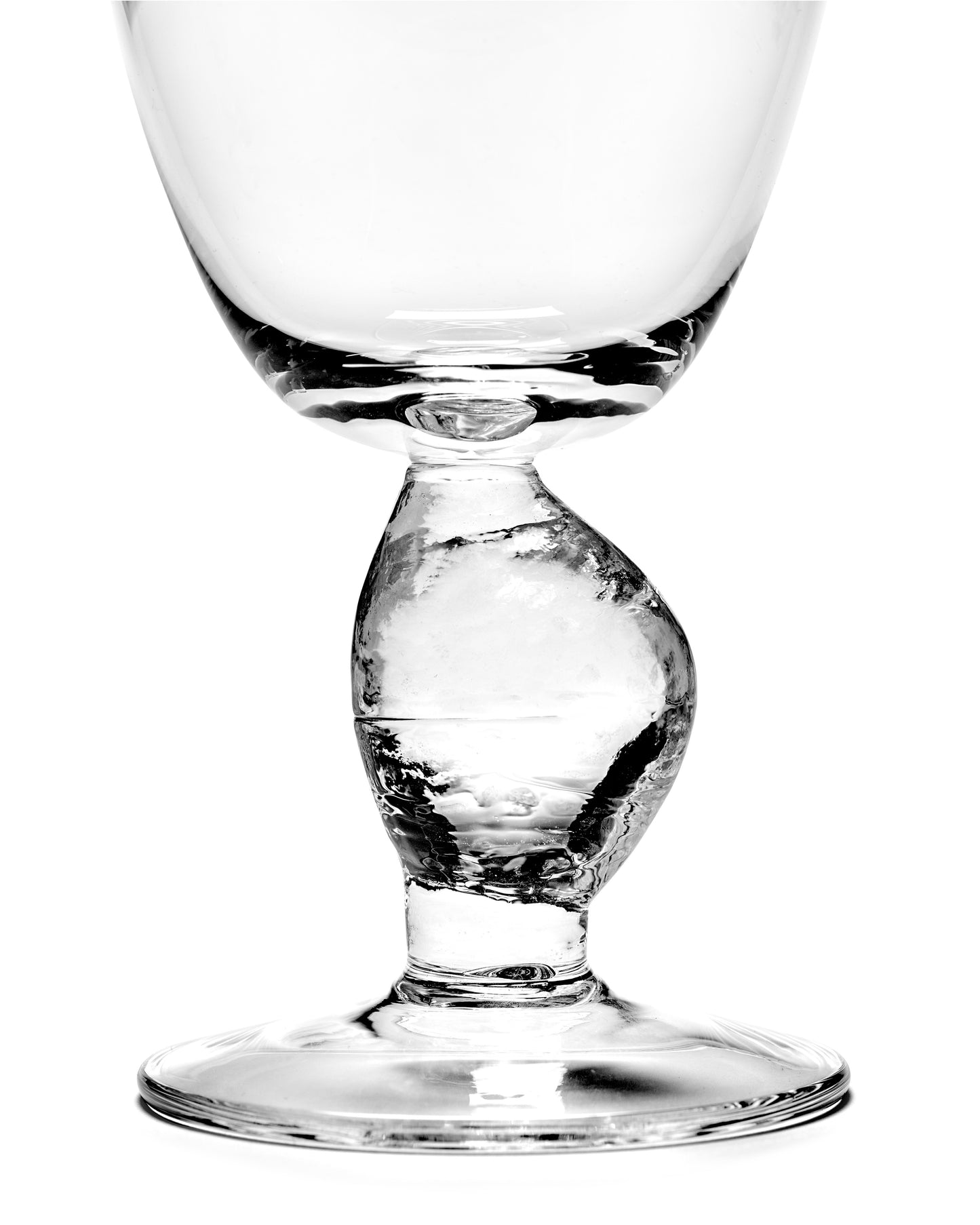 White Wine Glass Out Of Lines