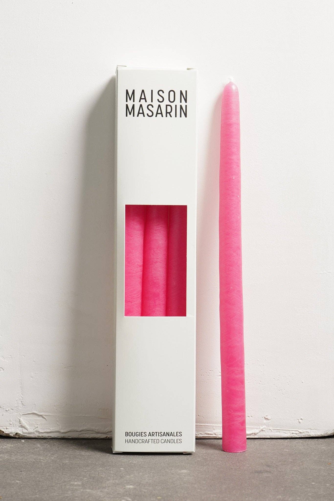 Handcrafted french stick candles - pack of 3