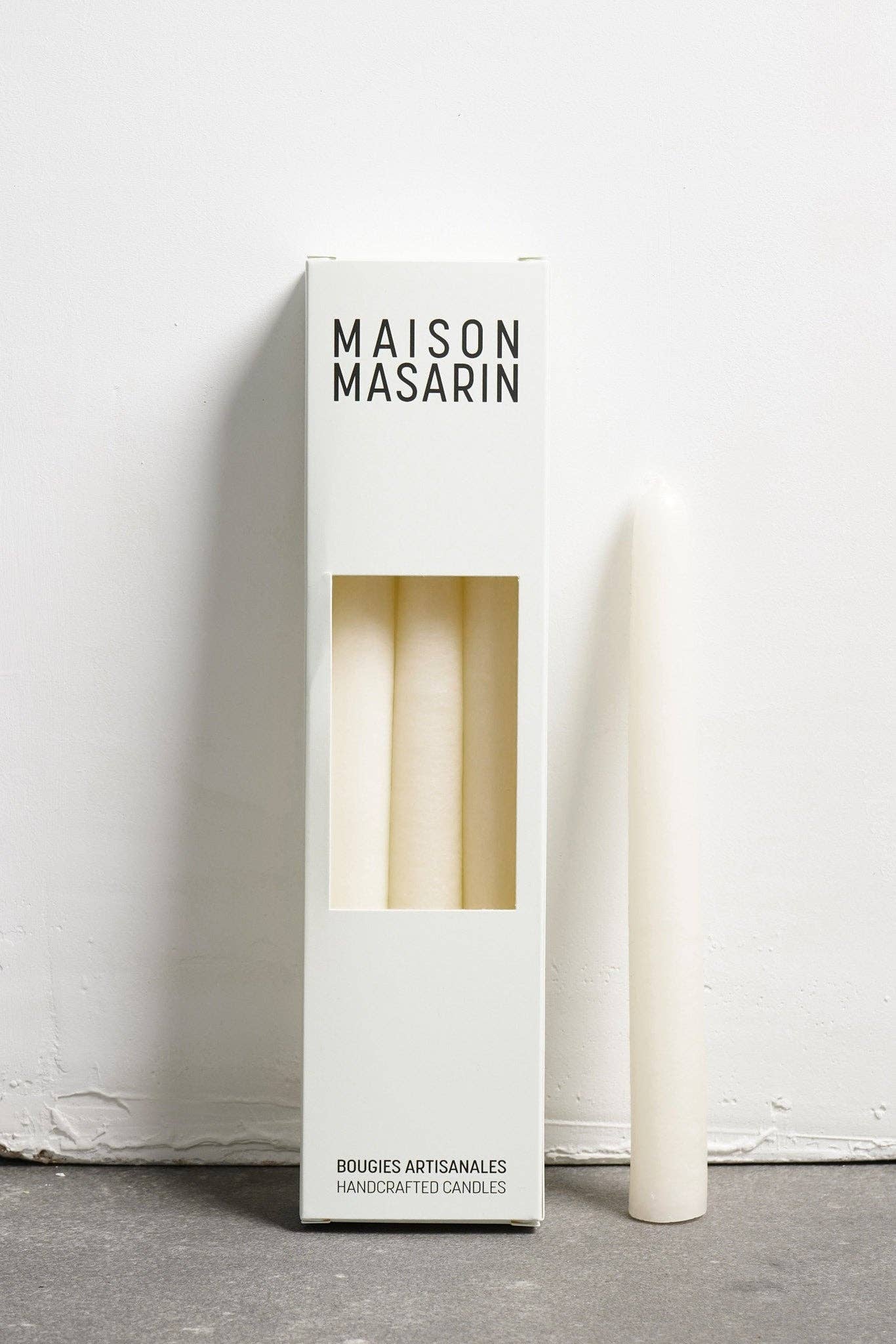 Handcrafted french stick candles - pack of 3