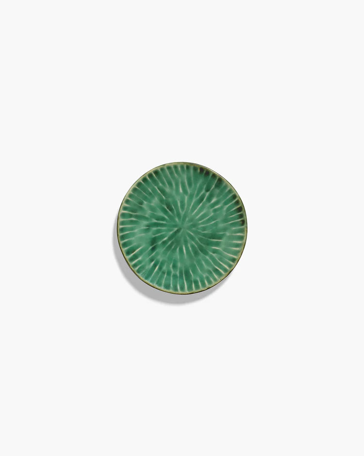 Plate S Green verde Lanza (set 2)
