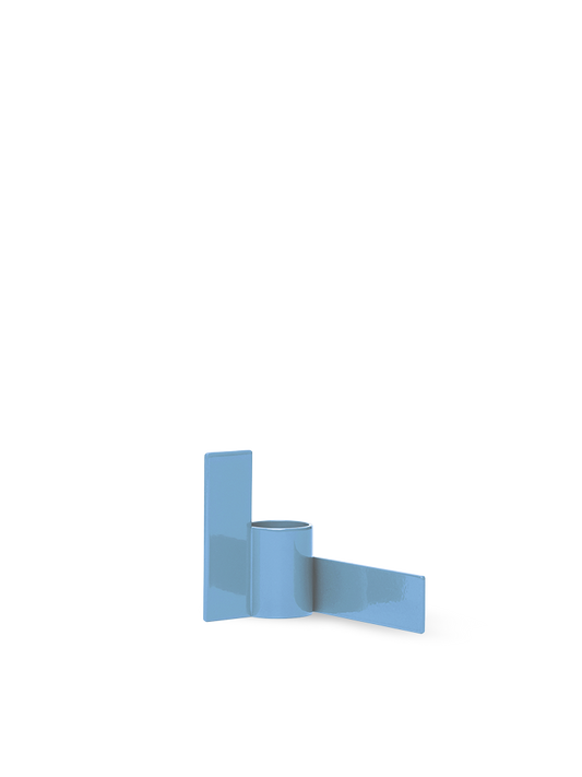 Icon candlestick 02, light blue