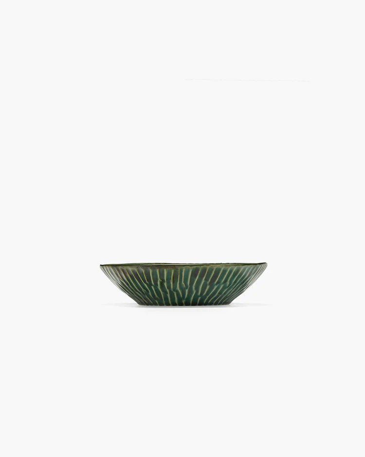 Serving Platter S Green Verde Lanza (set 2)