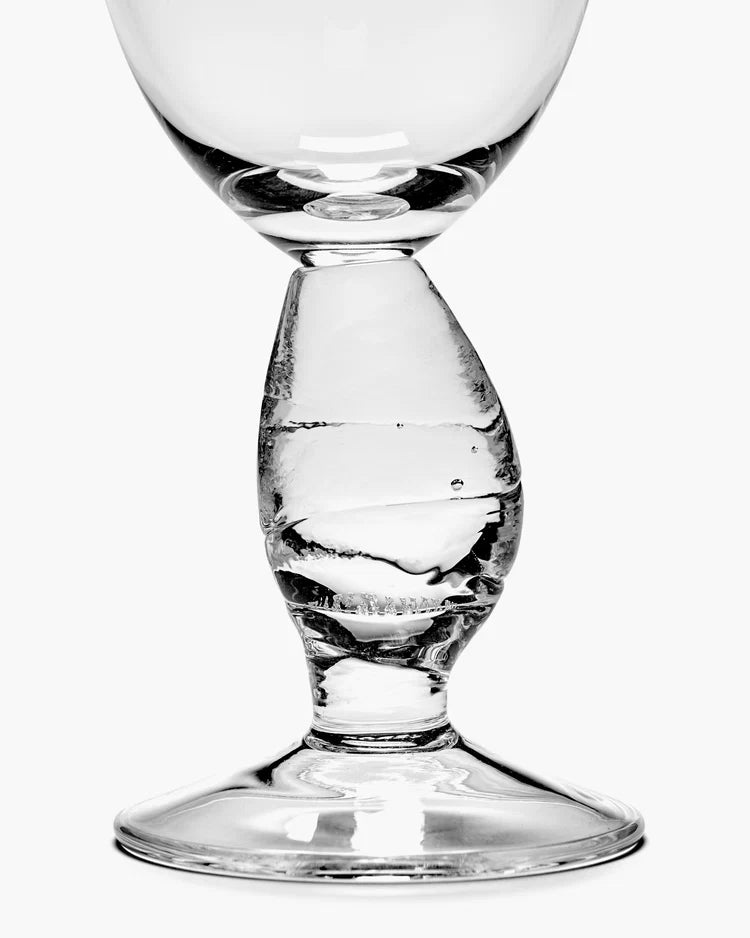 Red Wine Glass Out Of Lines