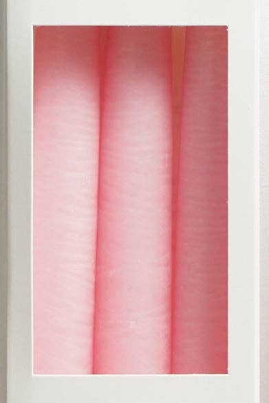 Handcrafted french stick candles - pack of 3
