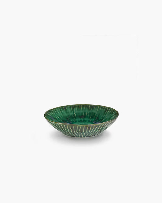 Serving Platter S Green Verde Lanza (set 2)