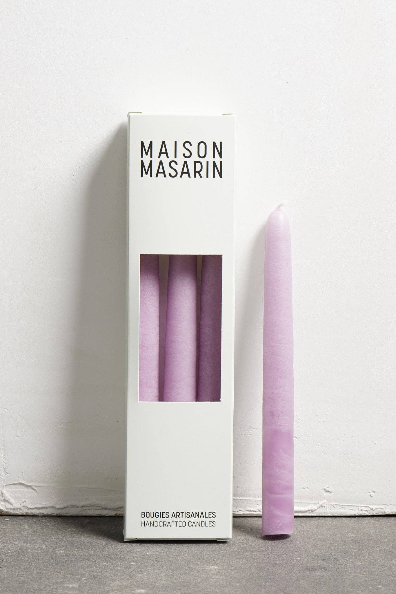 Handcrafted french stick candles - pack of 3