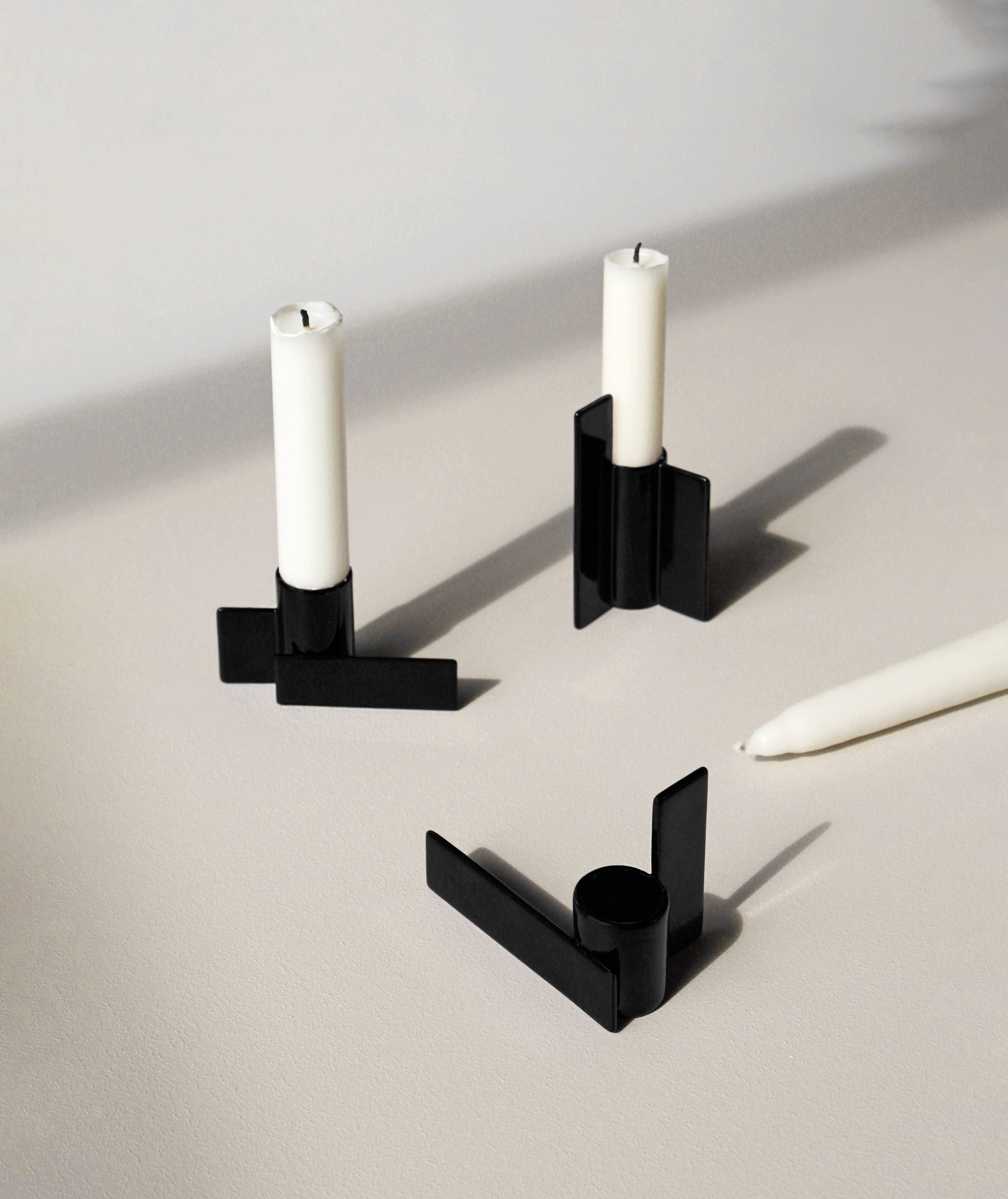 Icon candlestick 03, black