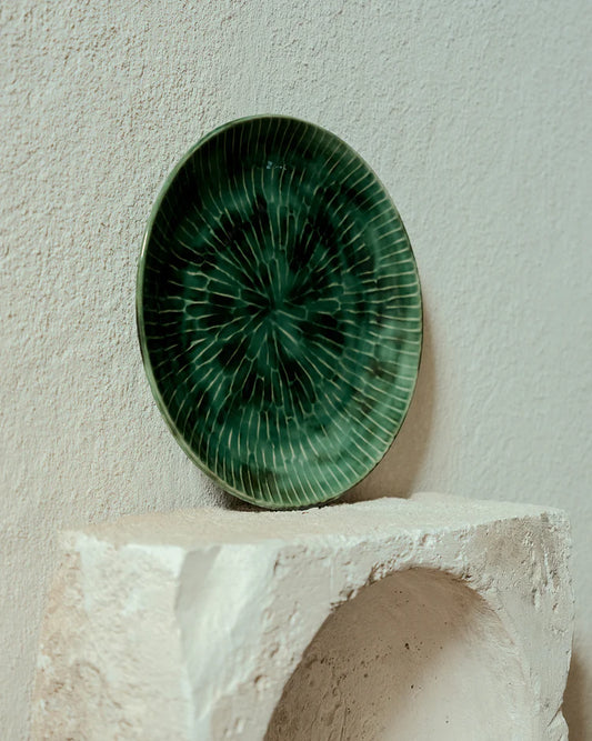 Plate L Green verde Lanza (set 2)