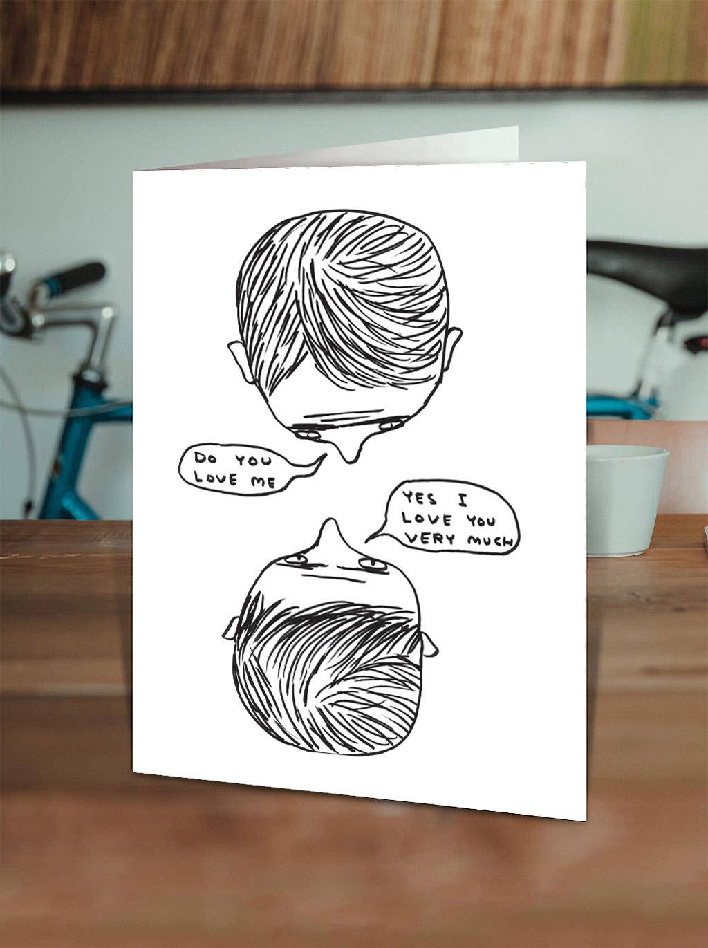 Funny Birthday Card - Do You Love Me Greetings Card