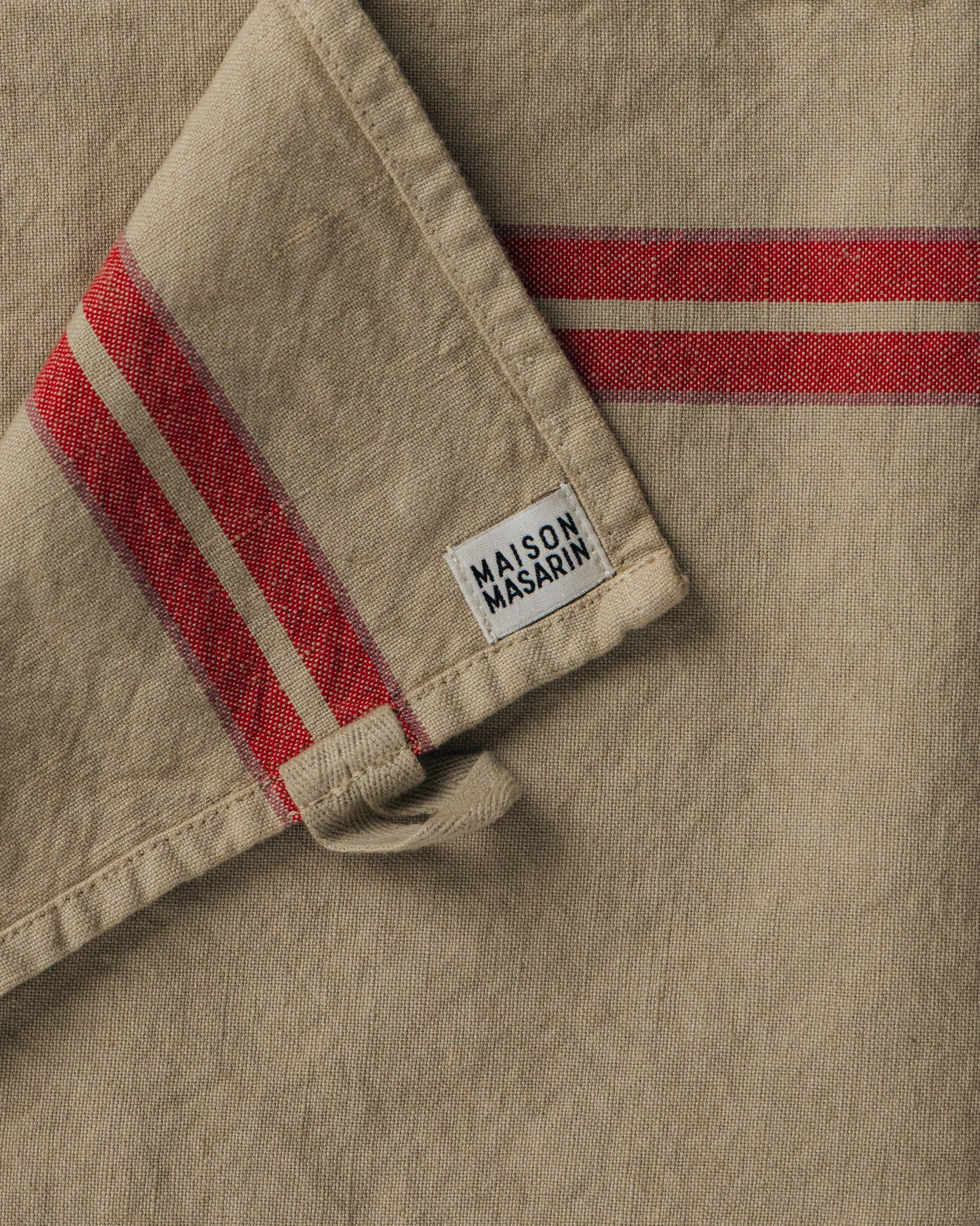 Linen-cotton tea towel