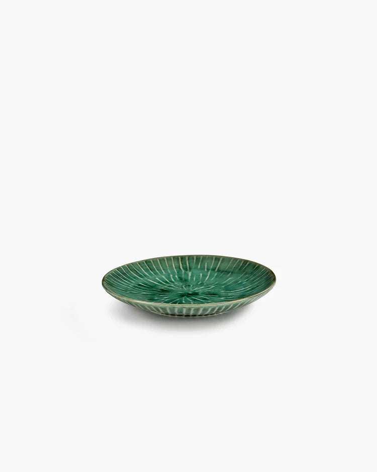 Plate M Green verde Lanza (set 2)