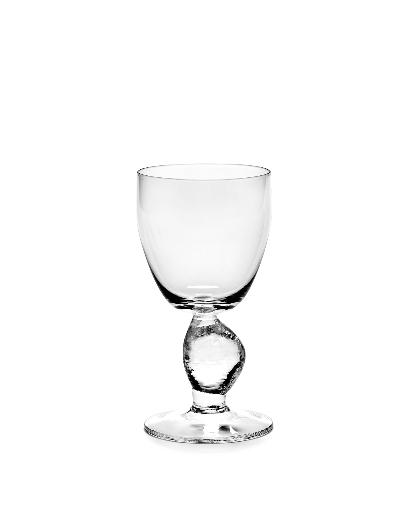White Wine Glass Out Of Lines