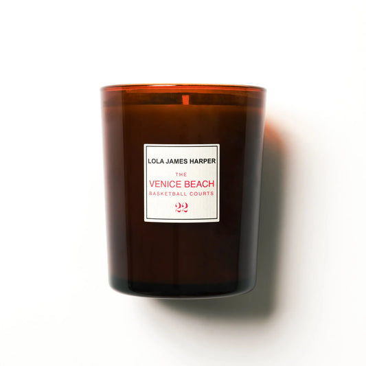 22 THE VENICE BEACH BASKETBALL COURTS- SCENTED CANDLE