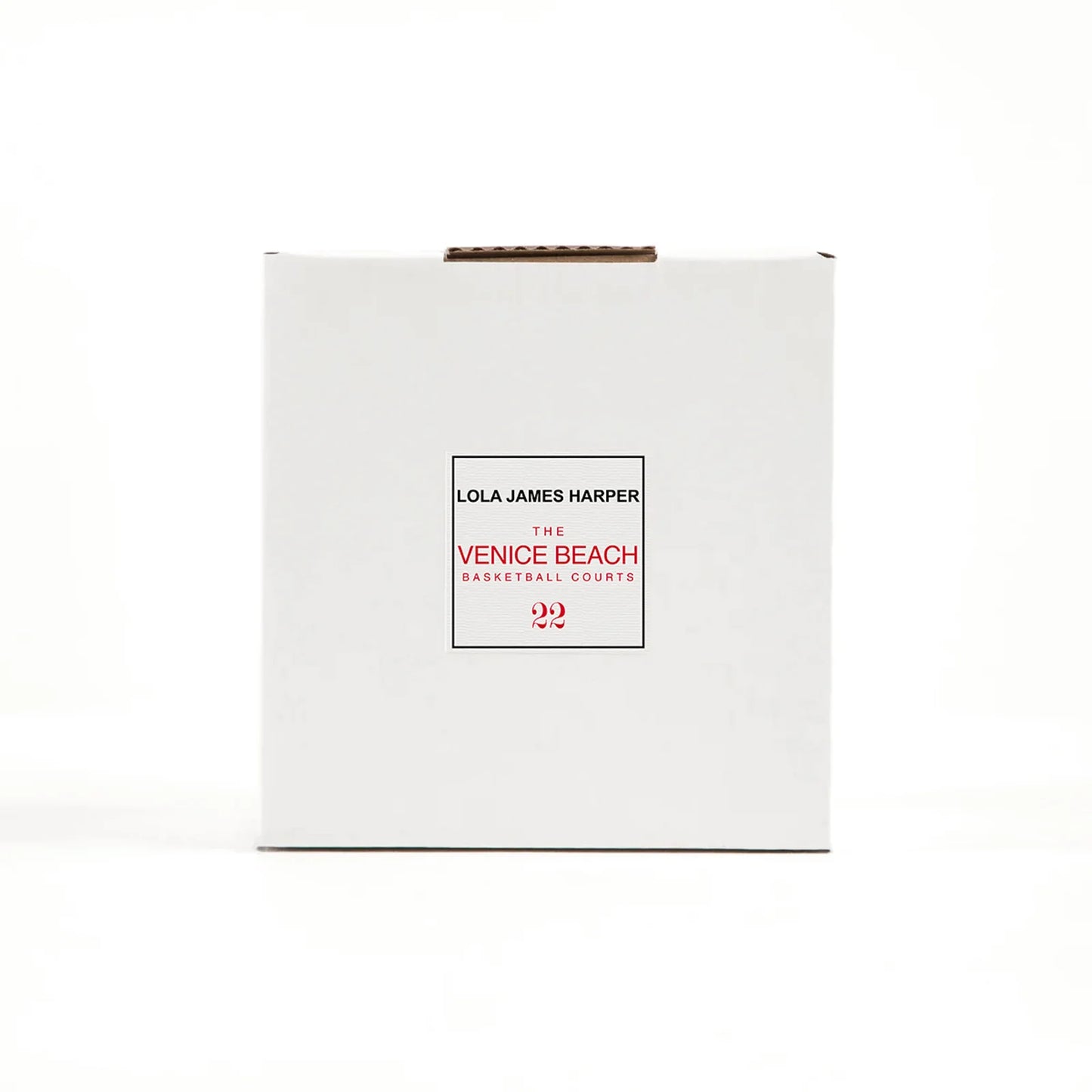 22 THE VENICE BEACH BASKETBALL COURTS- SCENTED CANDLE