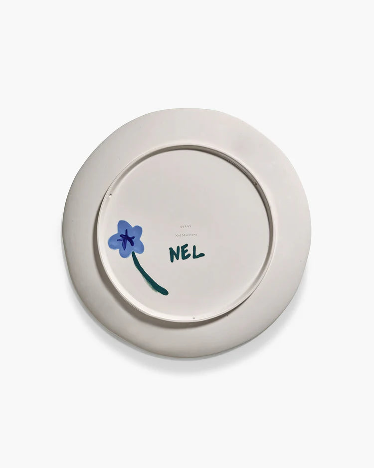 Serving Spring Serving Plate Green - Blue