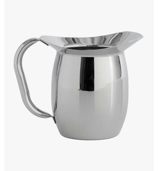Indian Steel Pitcher-Large-Stainless steel