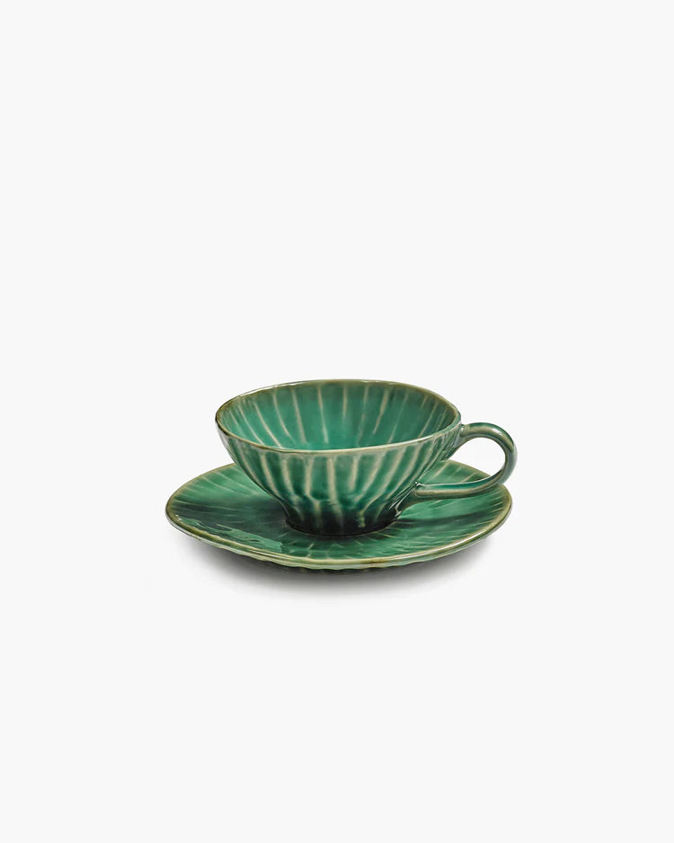 Saucer Espresso Green Verde Lanza (set 2)