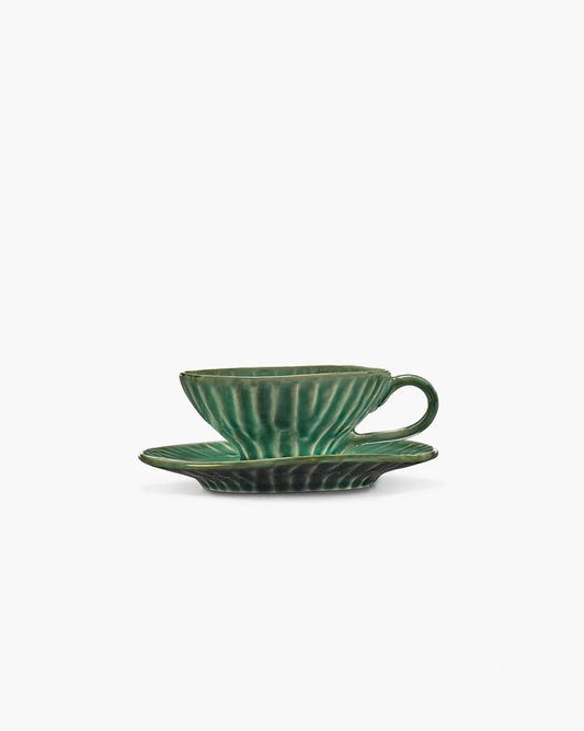 Espresso Cup Green Verde Lanza (set 2)