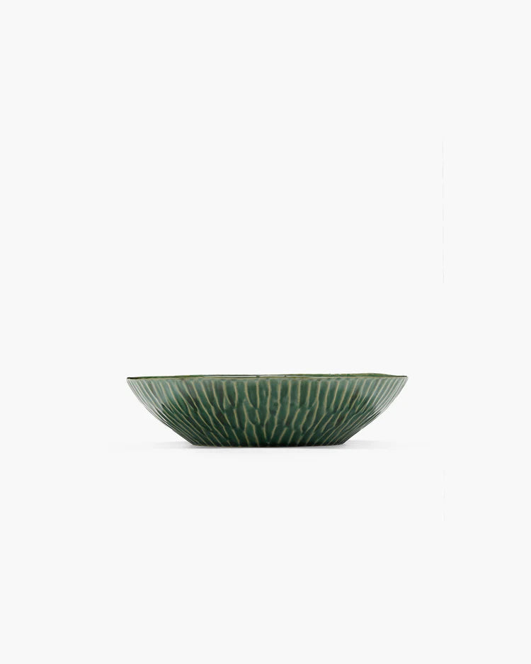 Serving Plate M Green Verde Lanza (set 2)