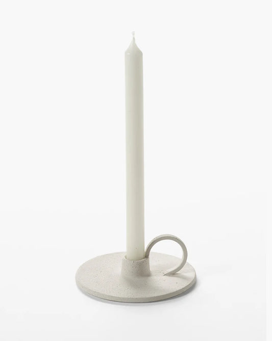Candle Holder S Beige Mira