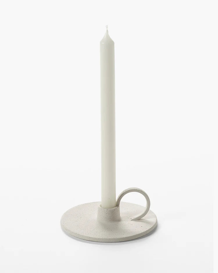 Candle Holder S Beige Mira