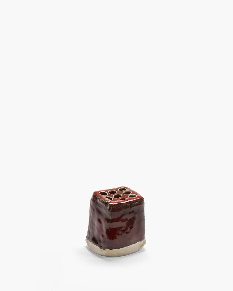 Vase M Red Pique-Fleurs
