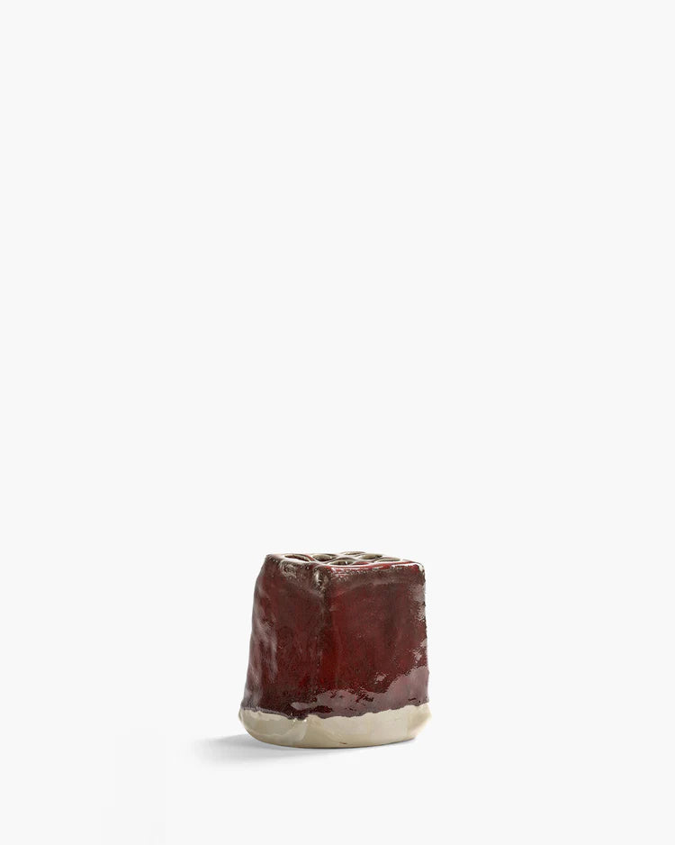 Vase M Red Pique-Fleurs