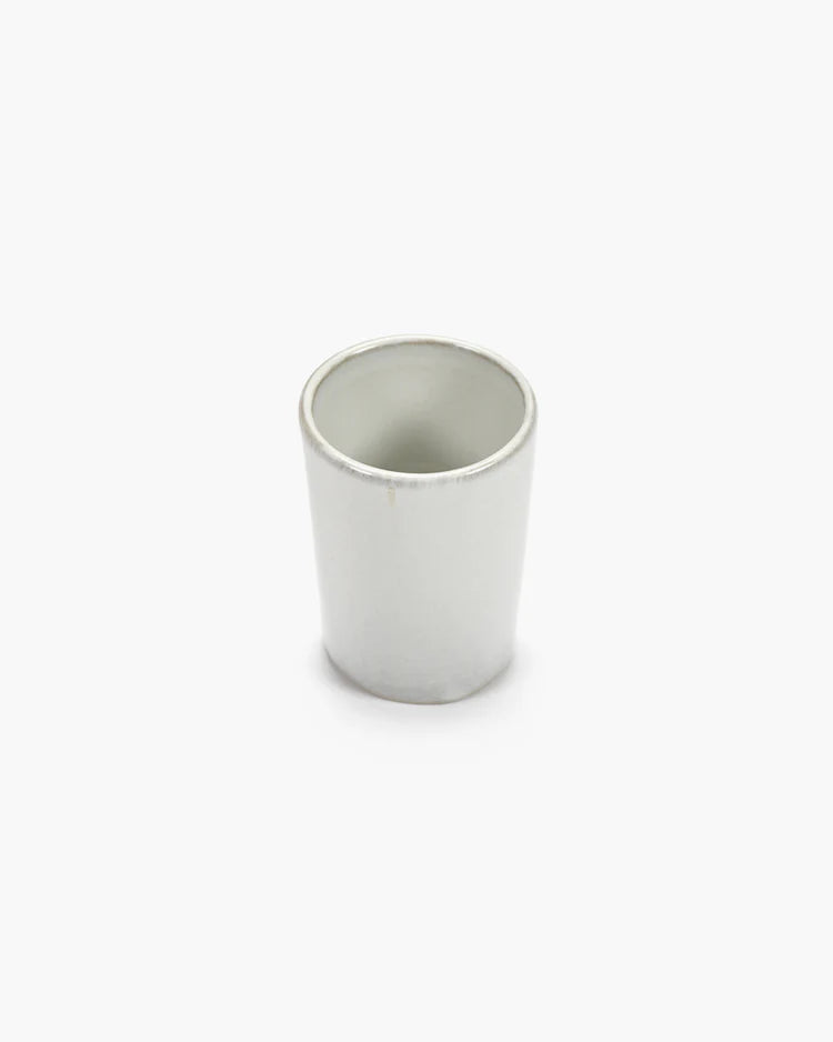 Set of 2 Espresso Cup & 2 Saucer Off White LA MÈRE