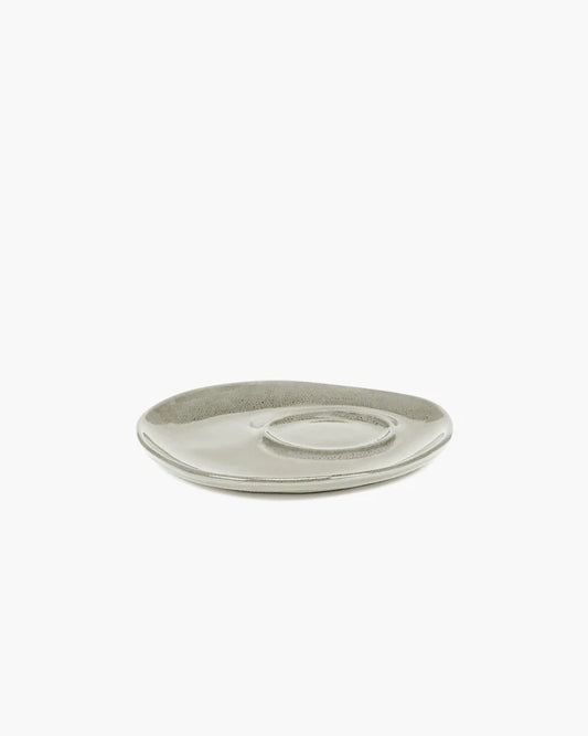 Set of 2 Espresso Cup & 2 Saucer Off White LA MÈRE
