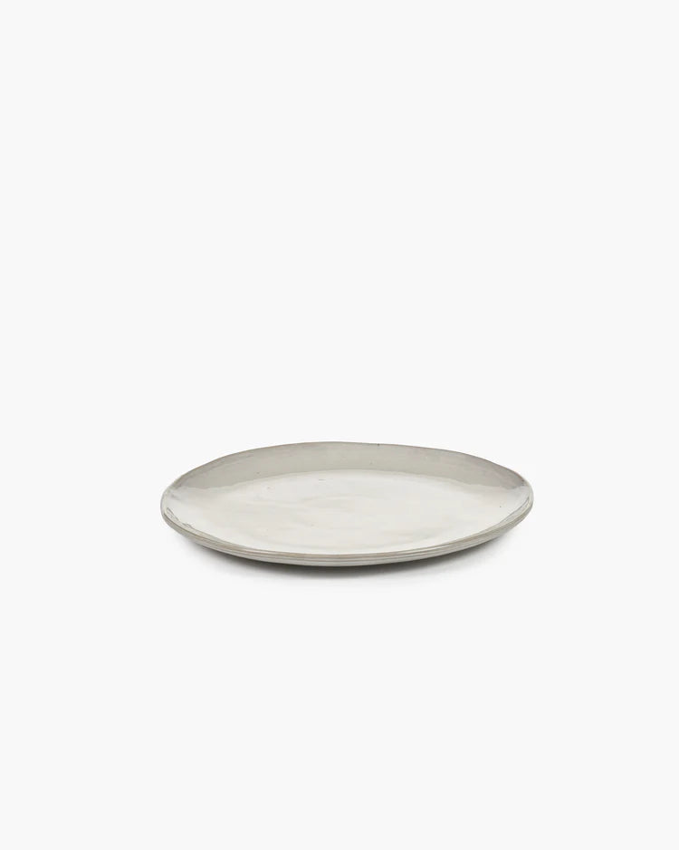 Starter plate (L) off-white La Mère