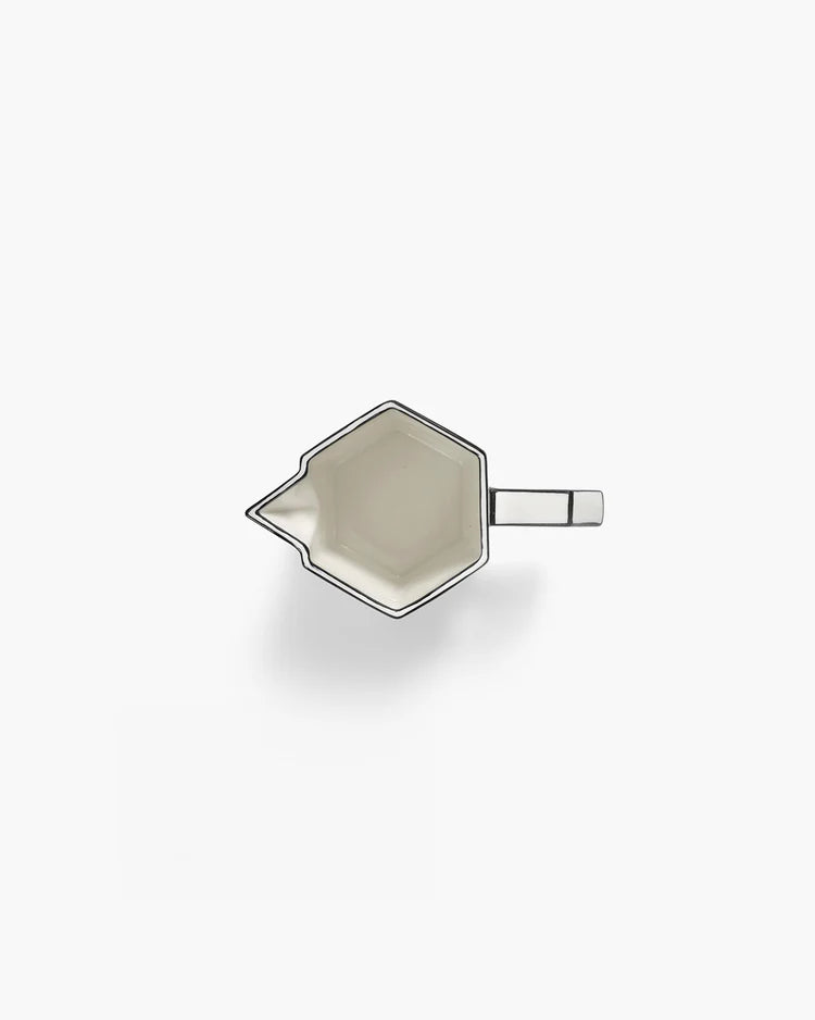 Jug white - black Carte Blanche