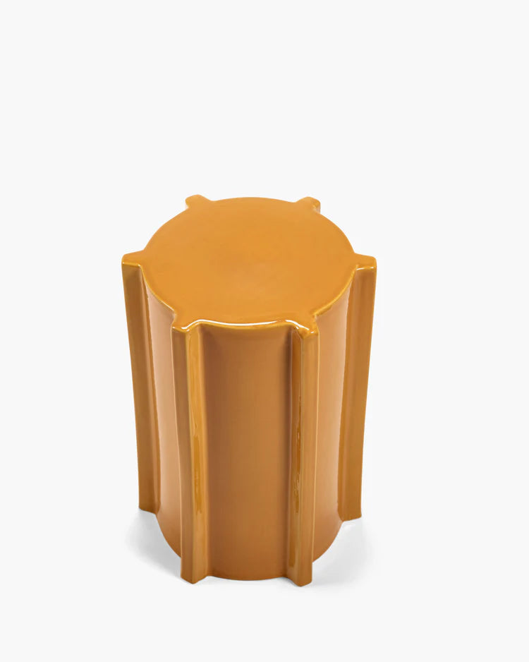 Pawn Side Table Ochre