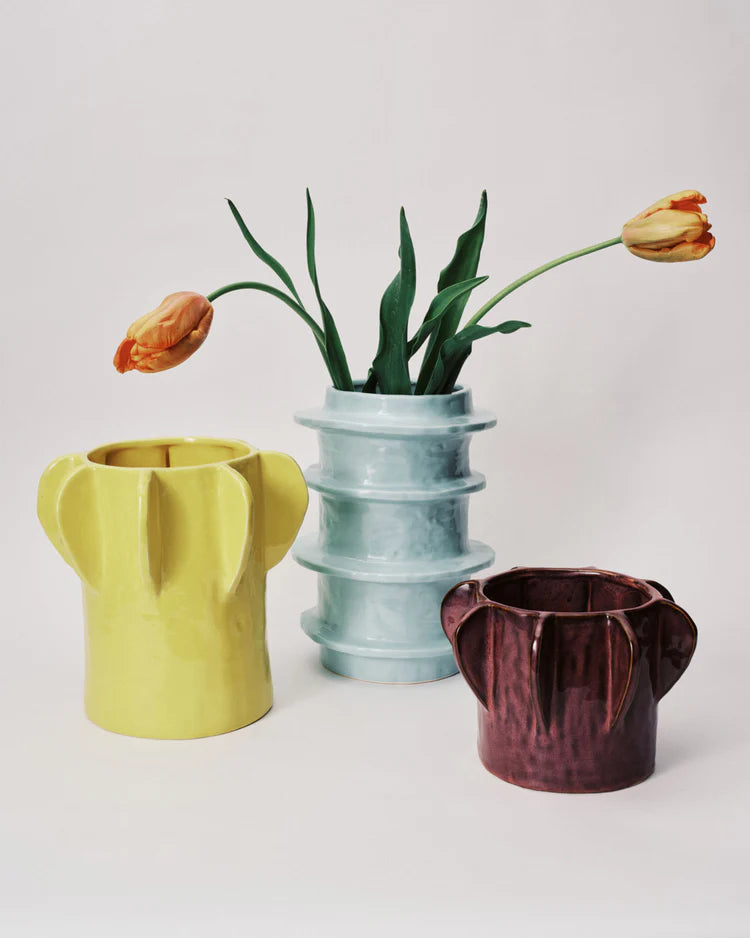 Molly Flower Pot 03 S Teal