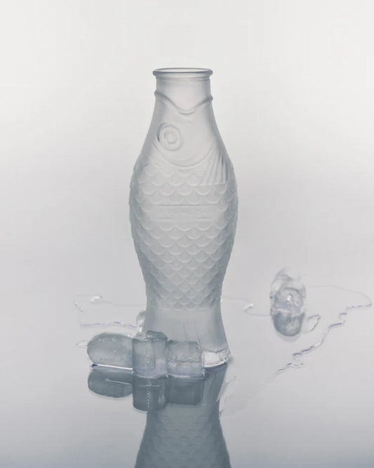 Serax Carafe frosted white Fish & Fish