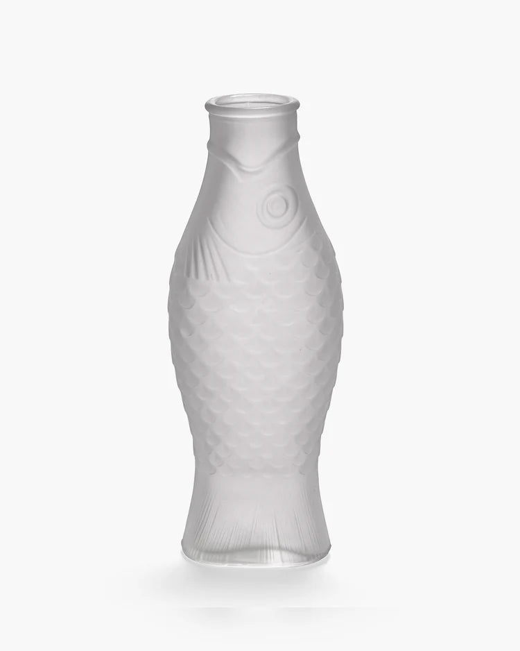 Serax Carafe frosted white Fish & Fish