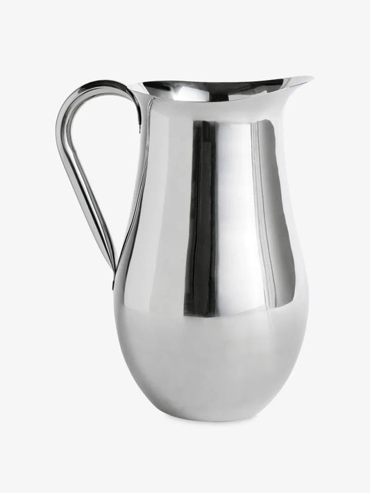 Indian Steel Pitcher-X-Large-Stainless steel