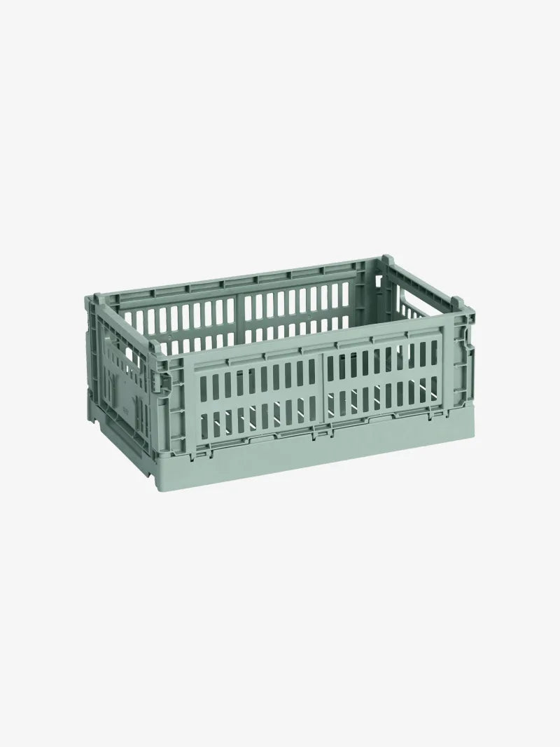 HAY Colour Crate-Small-Sage green