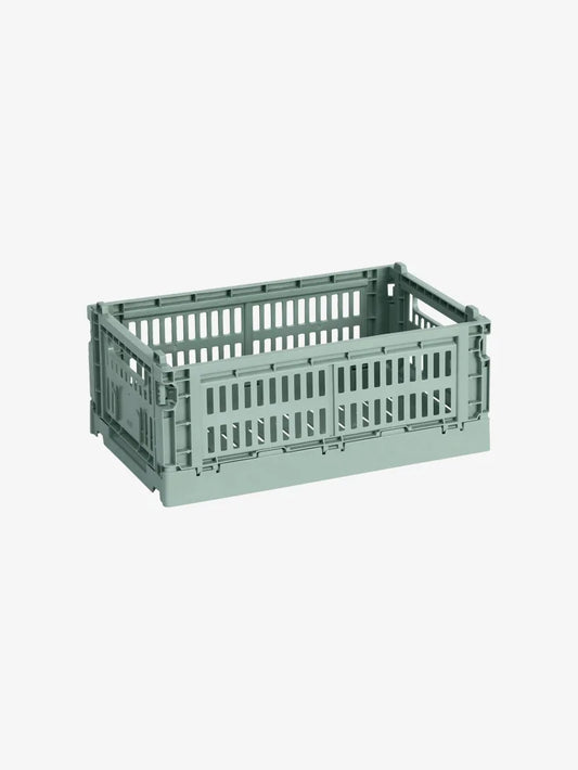 HAY Colour Crate-Small-Sage green