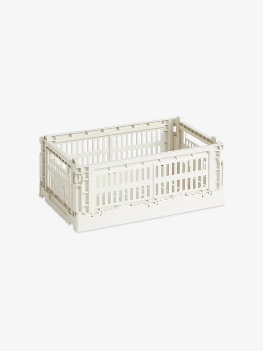 HAY Colour Crate-Small-Off-white