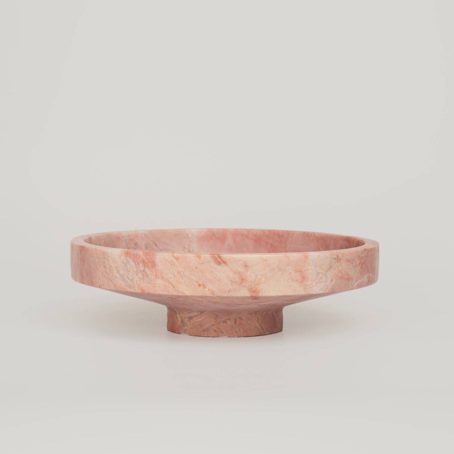 PINK MARBLE NARROW BOWL