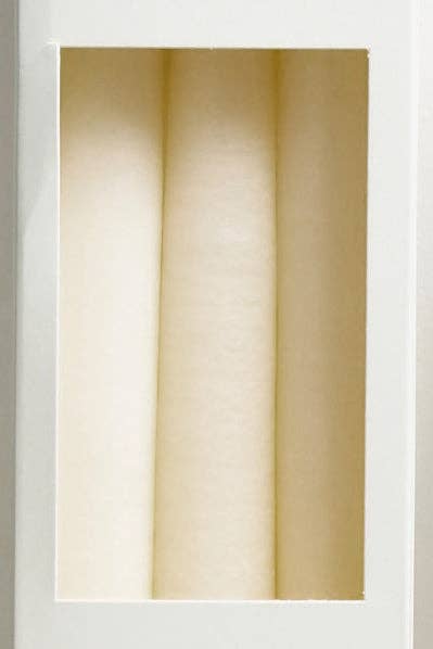 Handcrafted french stick candles - pack of 3